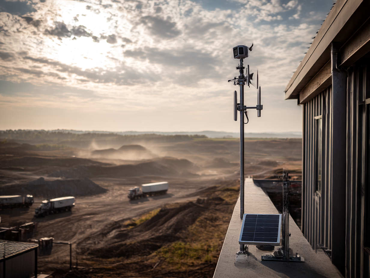 Triptec Umwelt-Messstation im Einsatz